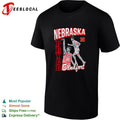 Pryce Sandfort Nebraska Cornhuskers NCAA Basketball shirt