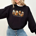 Pumpkin Halloween Coffee Sweatshirt, Boo Fall Coffee Sweatshirt, Fall Coffee Latte Shirt, Pumpkin Boo Fall Shirt, Fall...