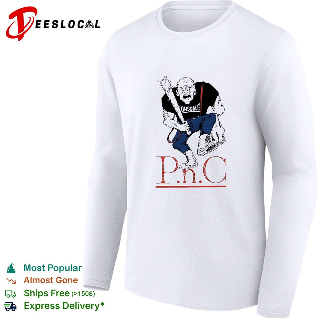 Punk Skinhead Lonsdale Spiked Bat shirt
