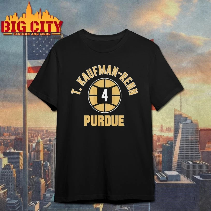 Purdue Basketball Trey Kaufman-Renn Name Number Ball shirt
