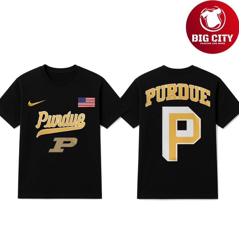 Purdue Boilermakers Basketball Night Mode Two Sided Shirt