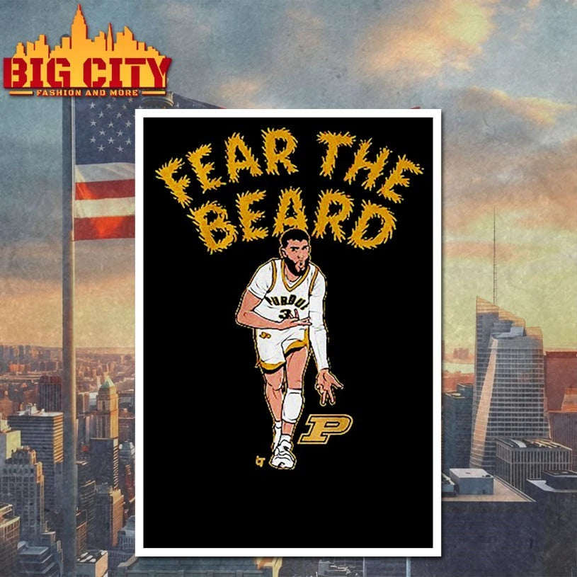 Purdue Boilermakers Braden Smith Fear the Beard shirt