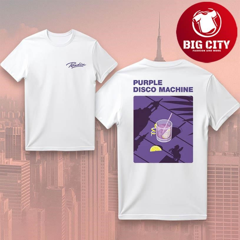 Purple Disco Machine Dresden Paradise Two Sided Shirt