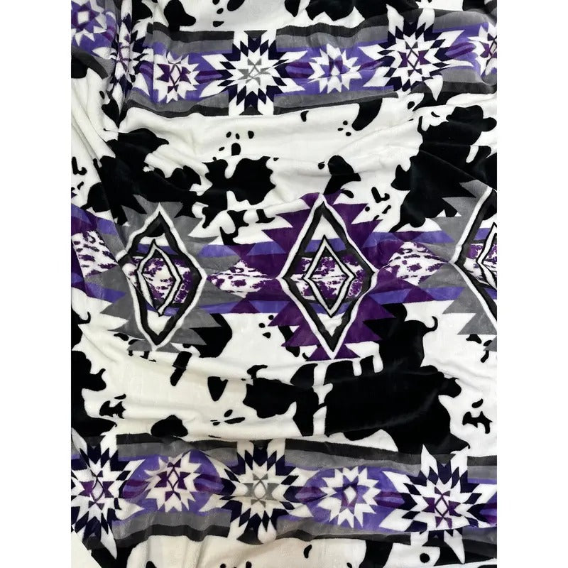Purple Fire THROW 60x80 T-Shirts, Hoodie, Sweatshirt | CiraTrend.com