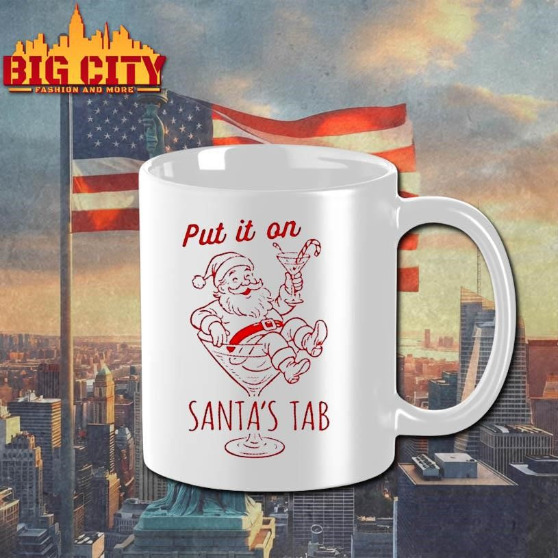 Put It On Santas Tab Christmas Shirt