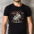 Put On The Full Armor Of God Christian T-Shirt Pure Cotton Casual Street Style Crew Neck Short Sleeve T-Shirt Tops Trendy...