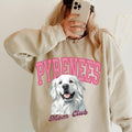Pyrenees Mom Club Sweatshirt ~ Sweatshirt Unisex Apparel Relaxed Fit Printed in the USA Clothing Womenswear Casual and...