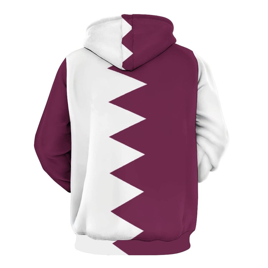 Qatar Flag Hoodie