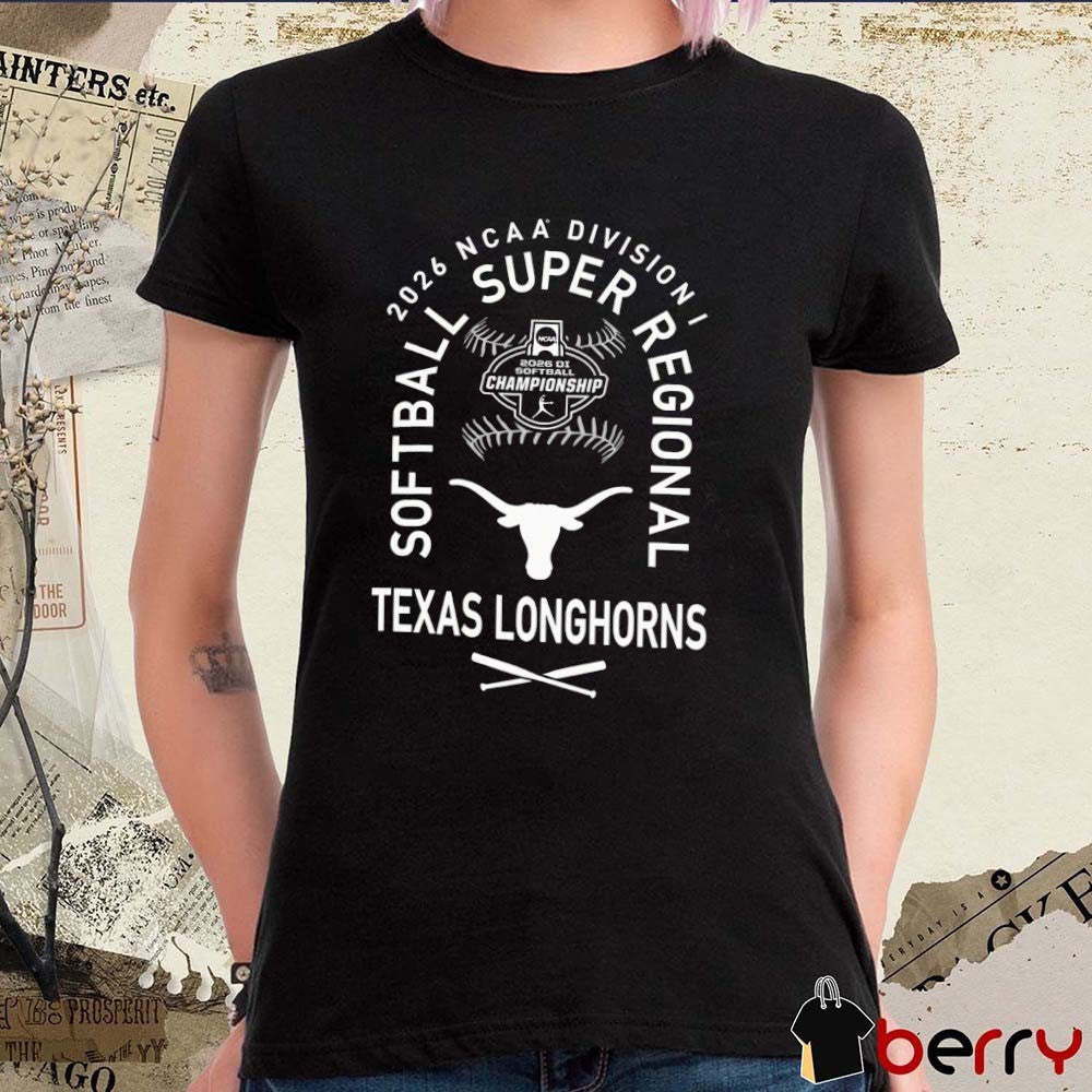 Texas Raiders 2026 NCAA Division I Softball Super Regionals Champion t-shirt