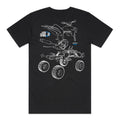 Quad Blowup Tee Hoodie, Sweatshirt | CiraTrend.com (Image 1)