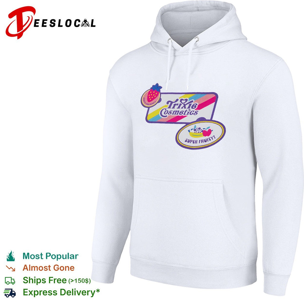 Queer all year patches including Fruit Distributing shirt
