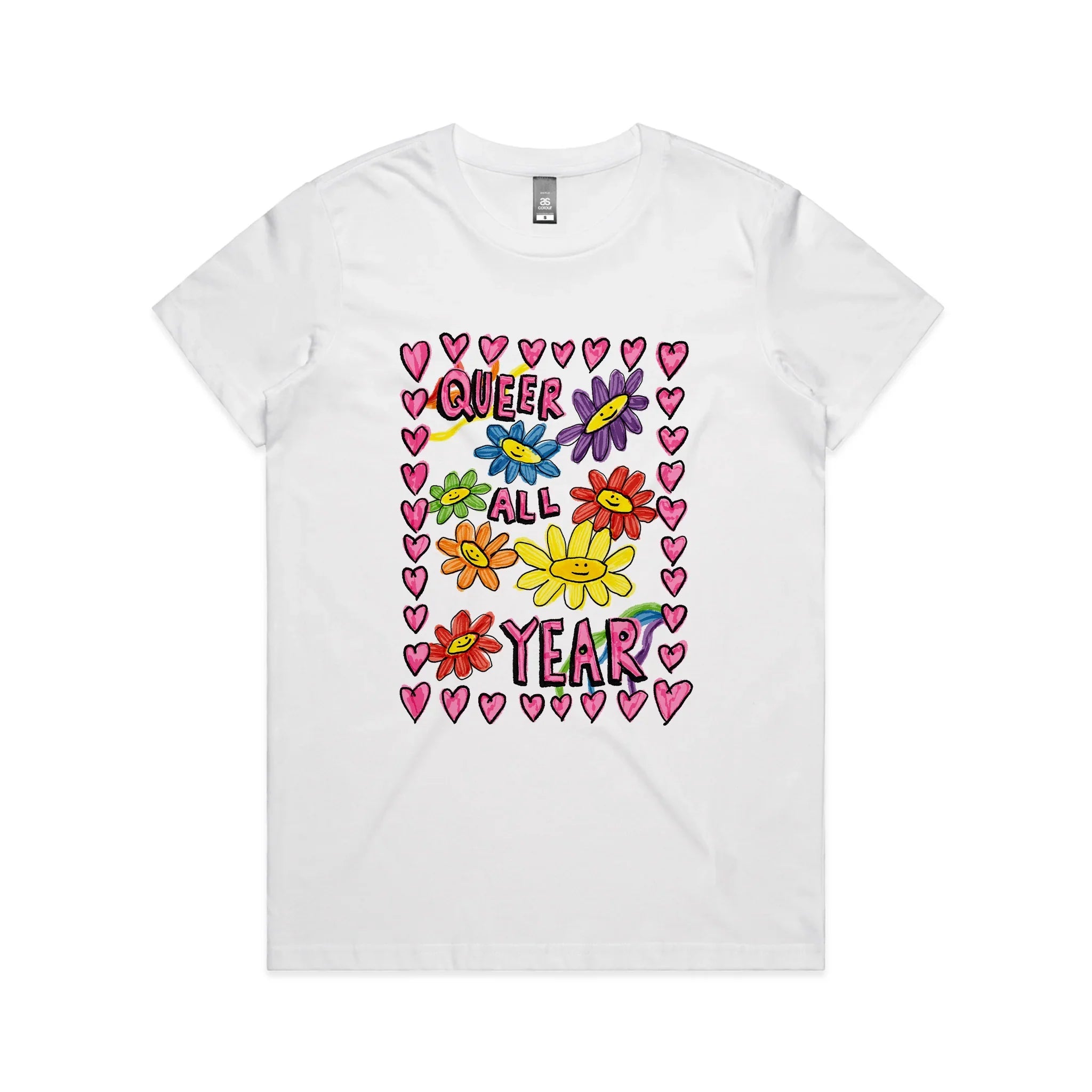 Queer All Year T-Shirts, Hoodie, Sweatshirt