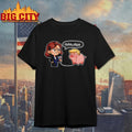 Quiet Piggy Quote Support Women shirt