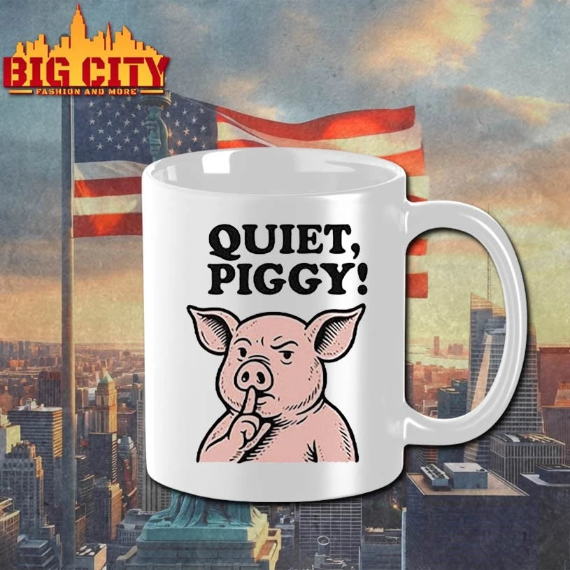 Quiet Piggy Satirical Trump shirt