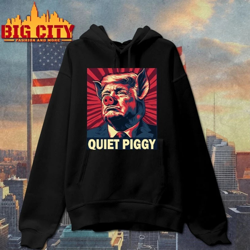 Quiet Quiet Piggy to Reporter shirt