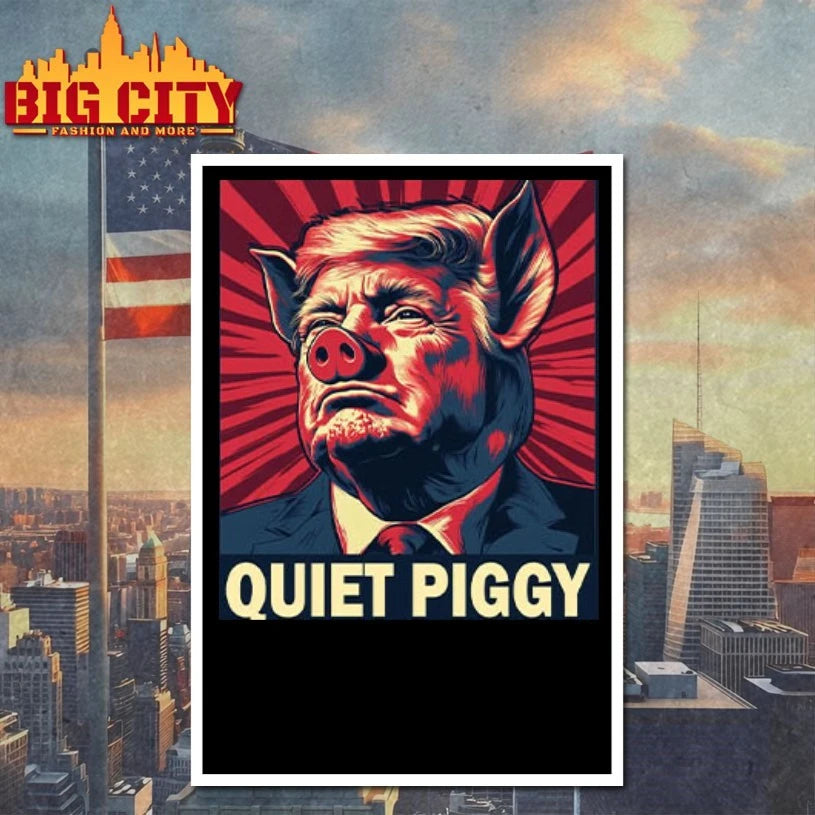 Quiet Quiet Piggy to Reporter shirt
