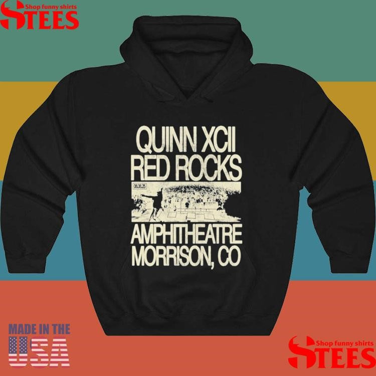 Quinn Xcii Red Rocks Amphitheatre Morrison Co T-shirt