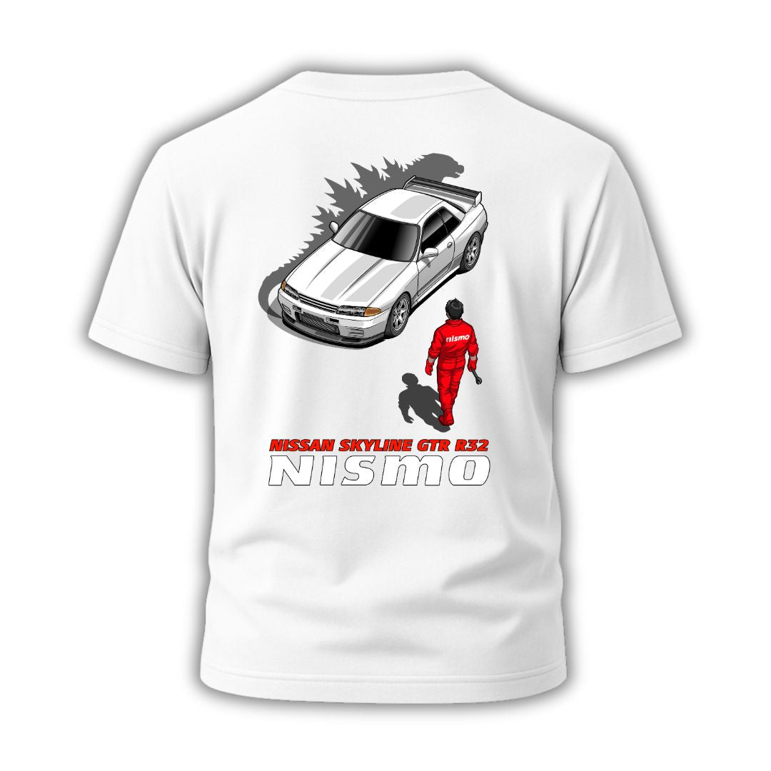 Nissan Skyline GT-R R32 “Godzilla Shadow” T-Shirt Hoodie, Sweatshirt | CiraTrend.com (Image 2)