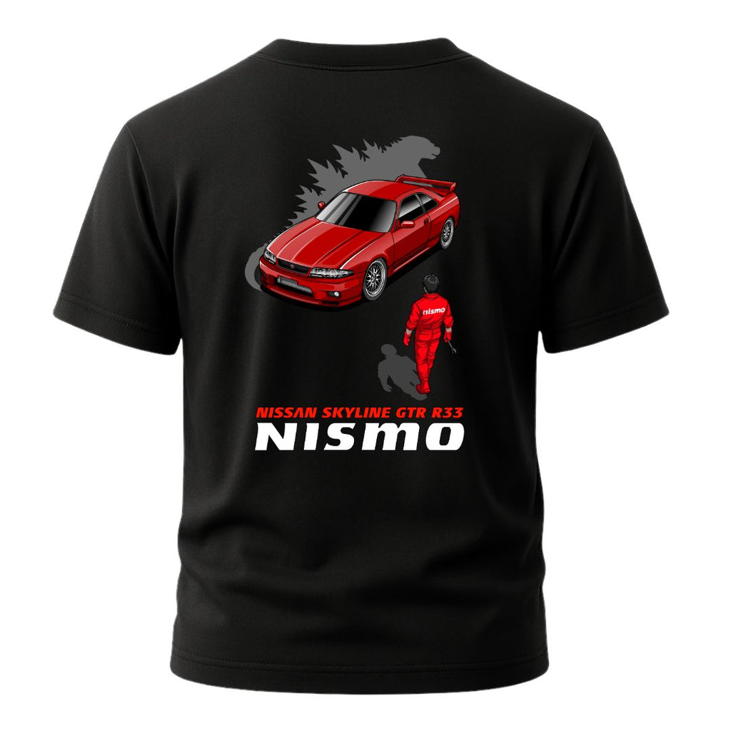 Nissan Skyline GT-R R33 “Godzilla Shadow” T-Shirt Hoodie, Sweatshirt | CiraTrend.com (Image 1)