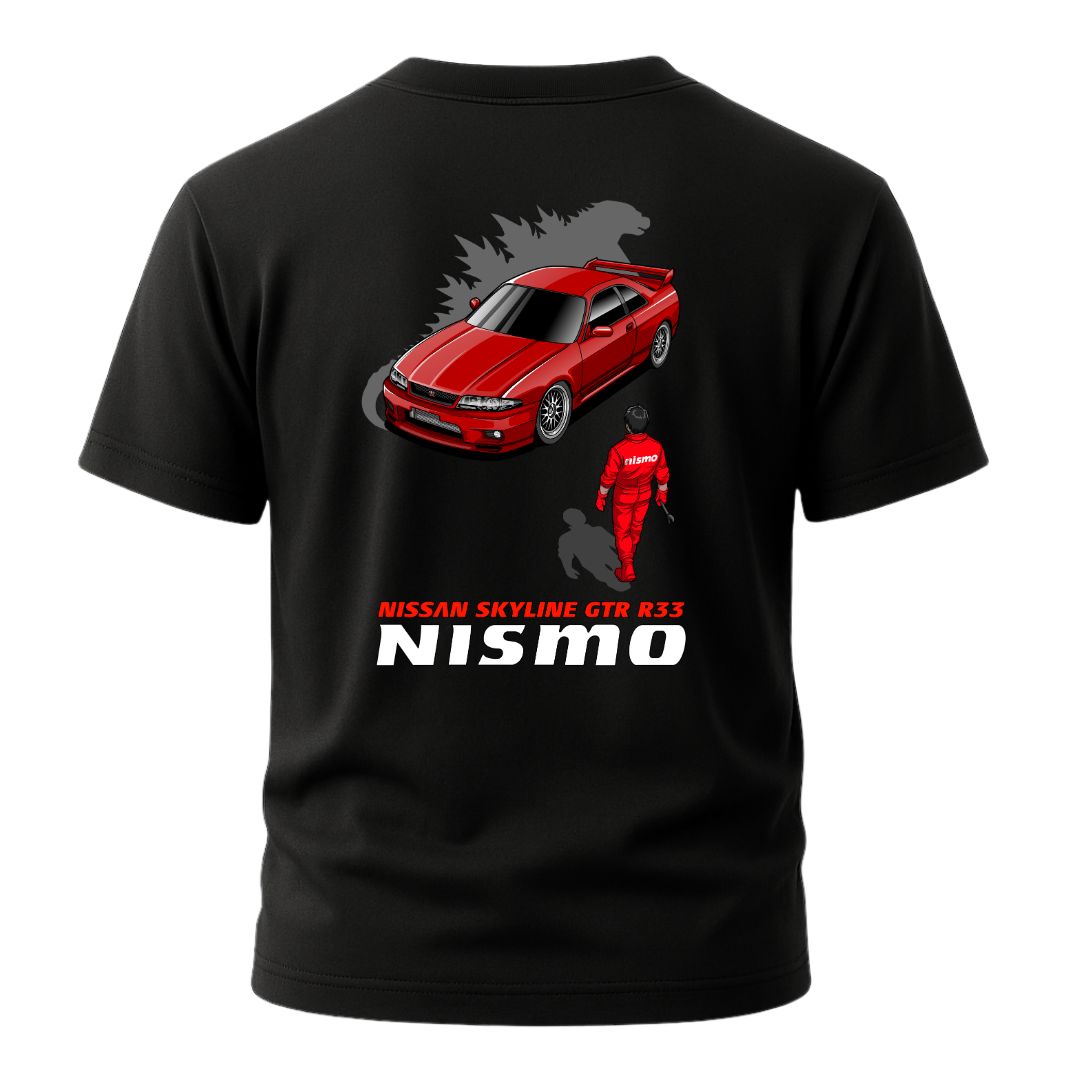 Nissan Skyline GT-R R33 “Godzilla Shadow” T-Shirt Hoodie, Sweatshirt | CiraTrend.com (Image 1)