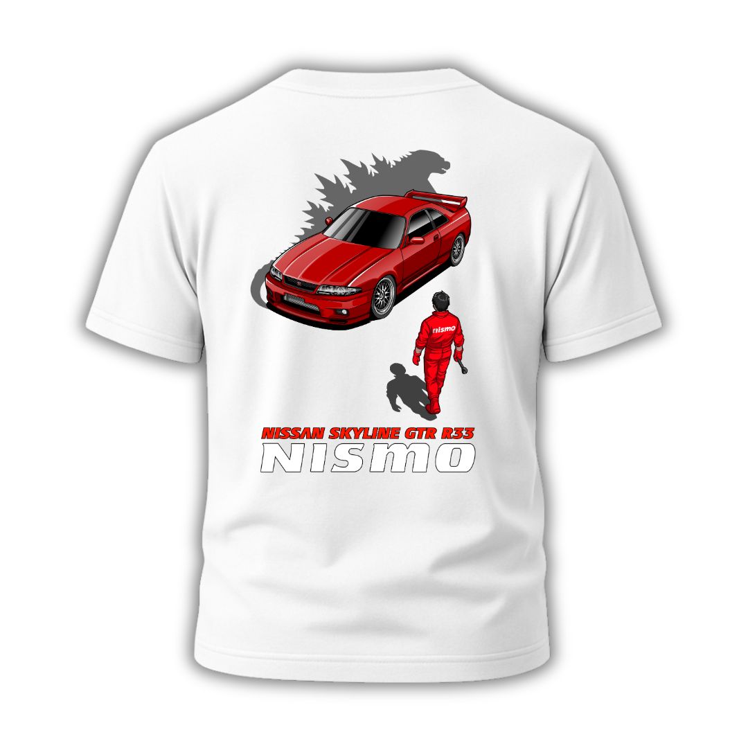 Nissan Skyline GT-R R33 “Godzilla Shadow” T-Shirt Hoodie, Sweatshirt | CiraTrend.com (Image 2)