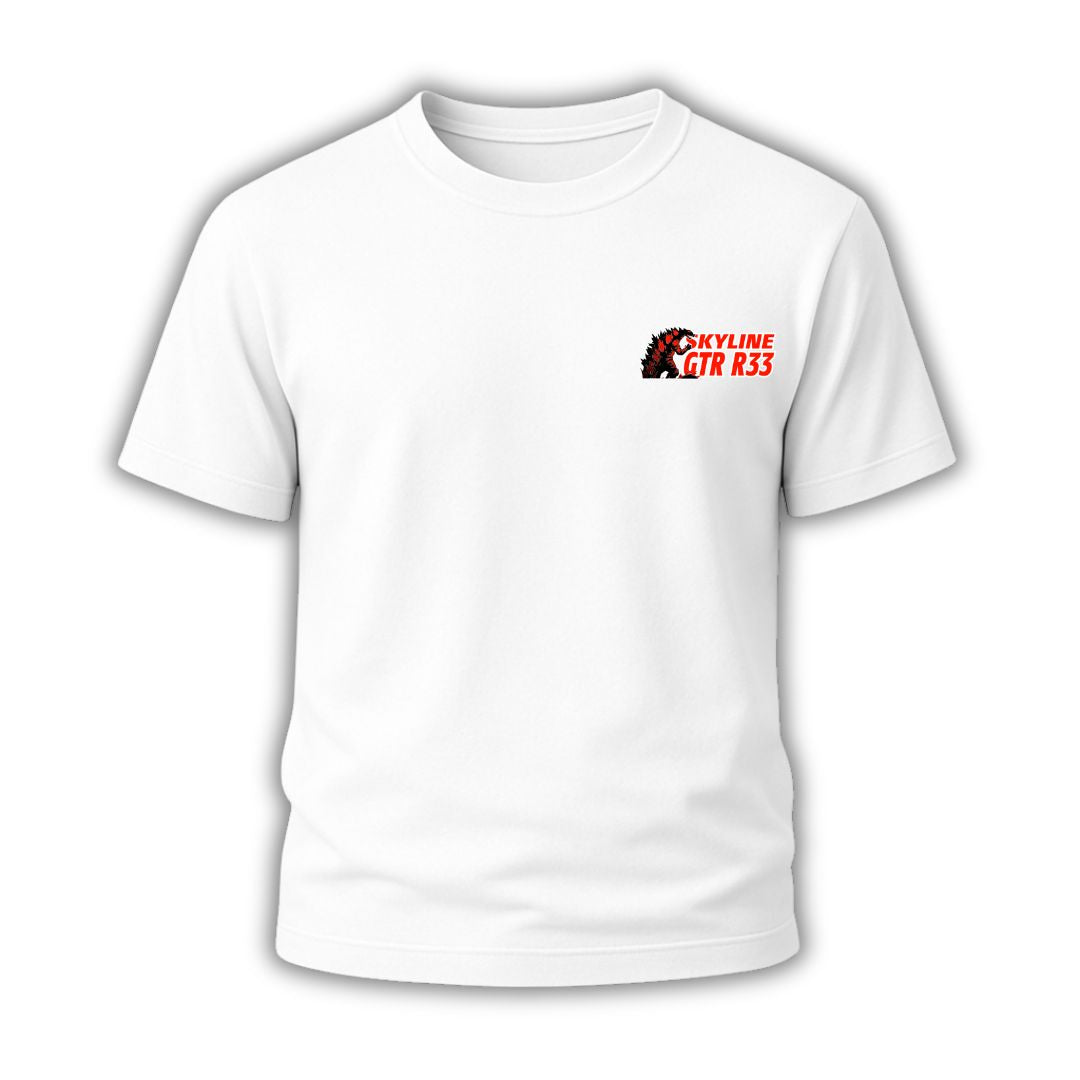 Nissan Skyline GT-R R33 “Godzilla Shadow” T-Shirt Hoodie, Sweatshirt | CiraTrend.com (Image 3)