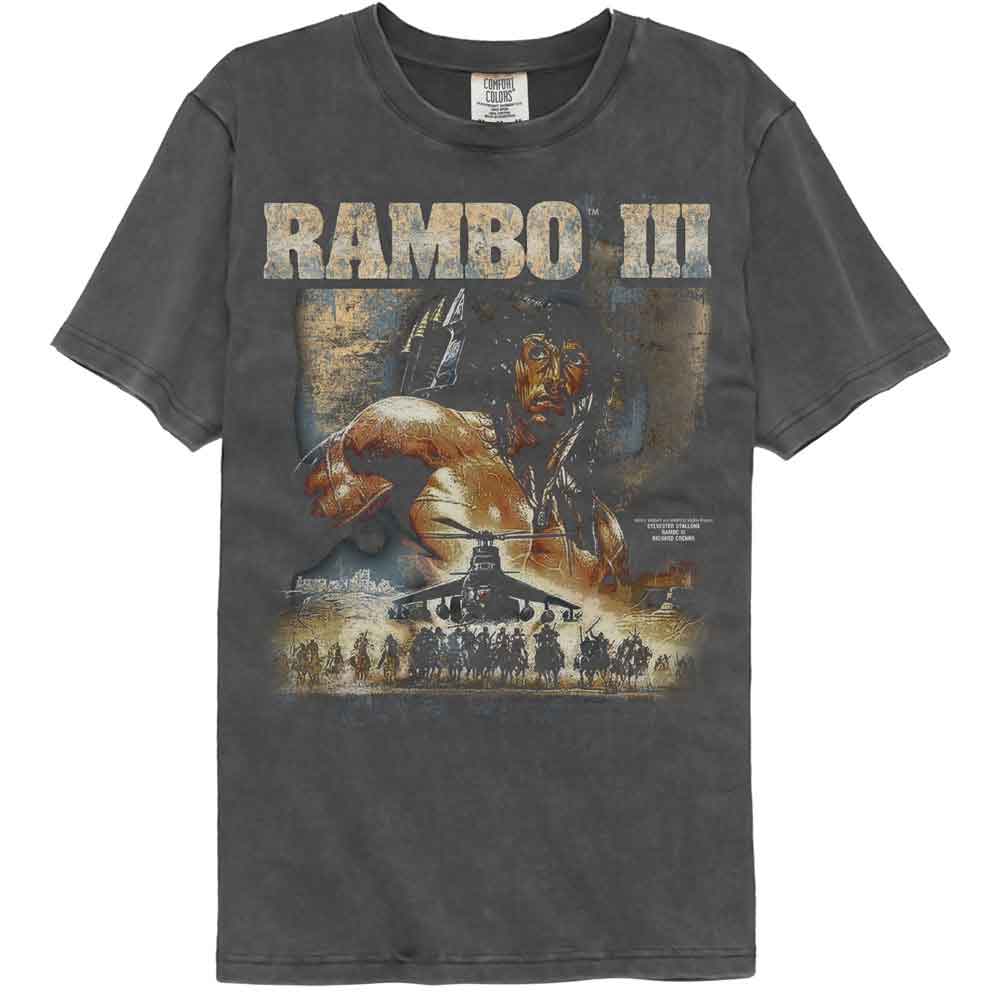 Rambo - 3 Chopper Poster Comfort Color T-Shirt Hoodie, Sweatshirt | CiraTrend.com