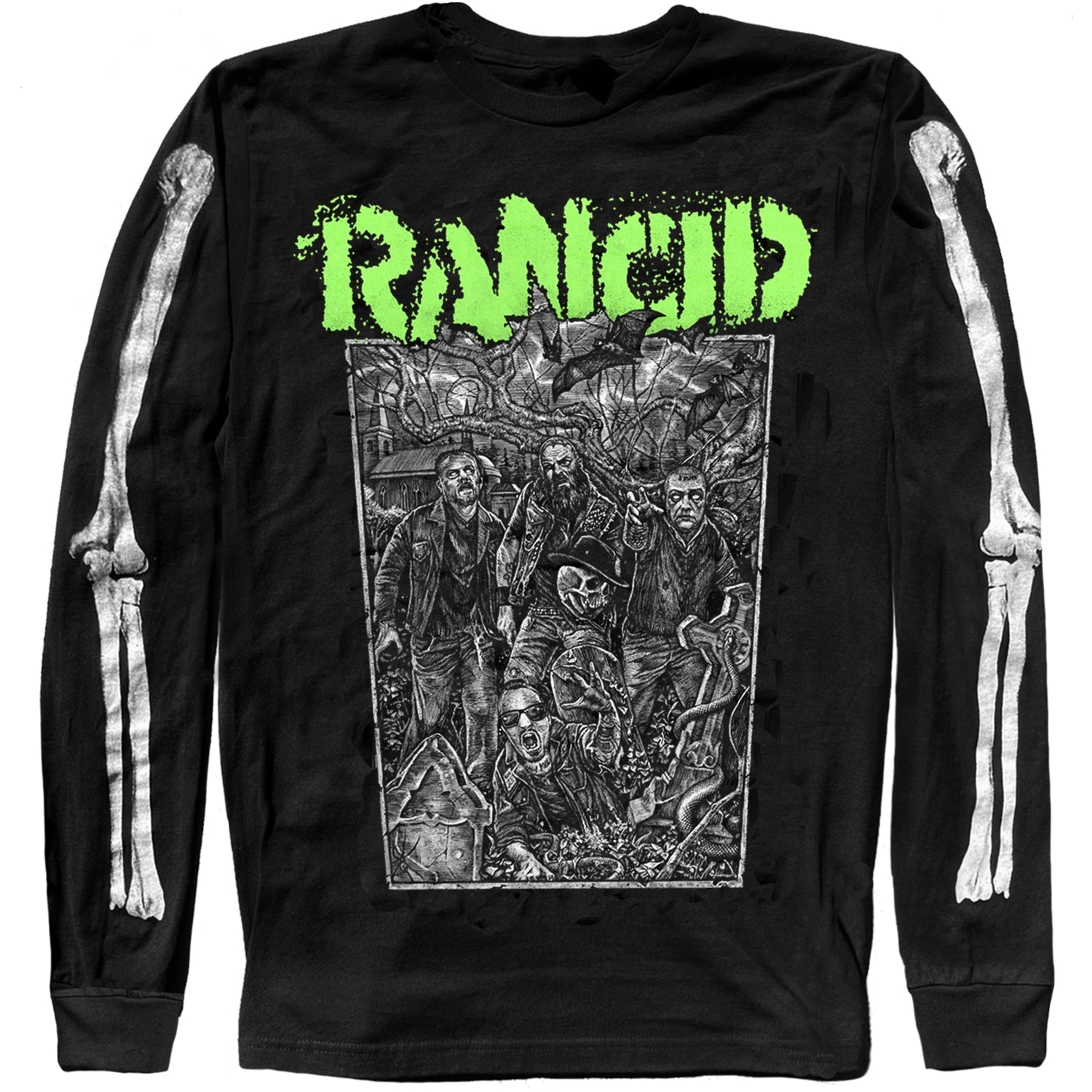 RANCID LONG SLEEVE SHIRT Hoodie, Sweatshirt | CiraTrend.com