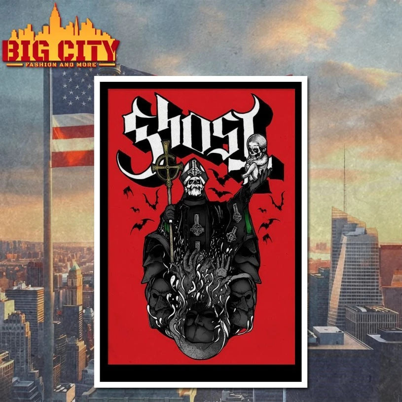 RARE Mint Ghost Chalice Limited Edition Screen Print Poster shirt