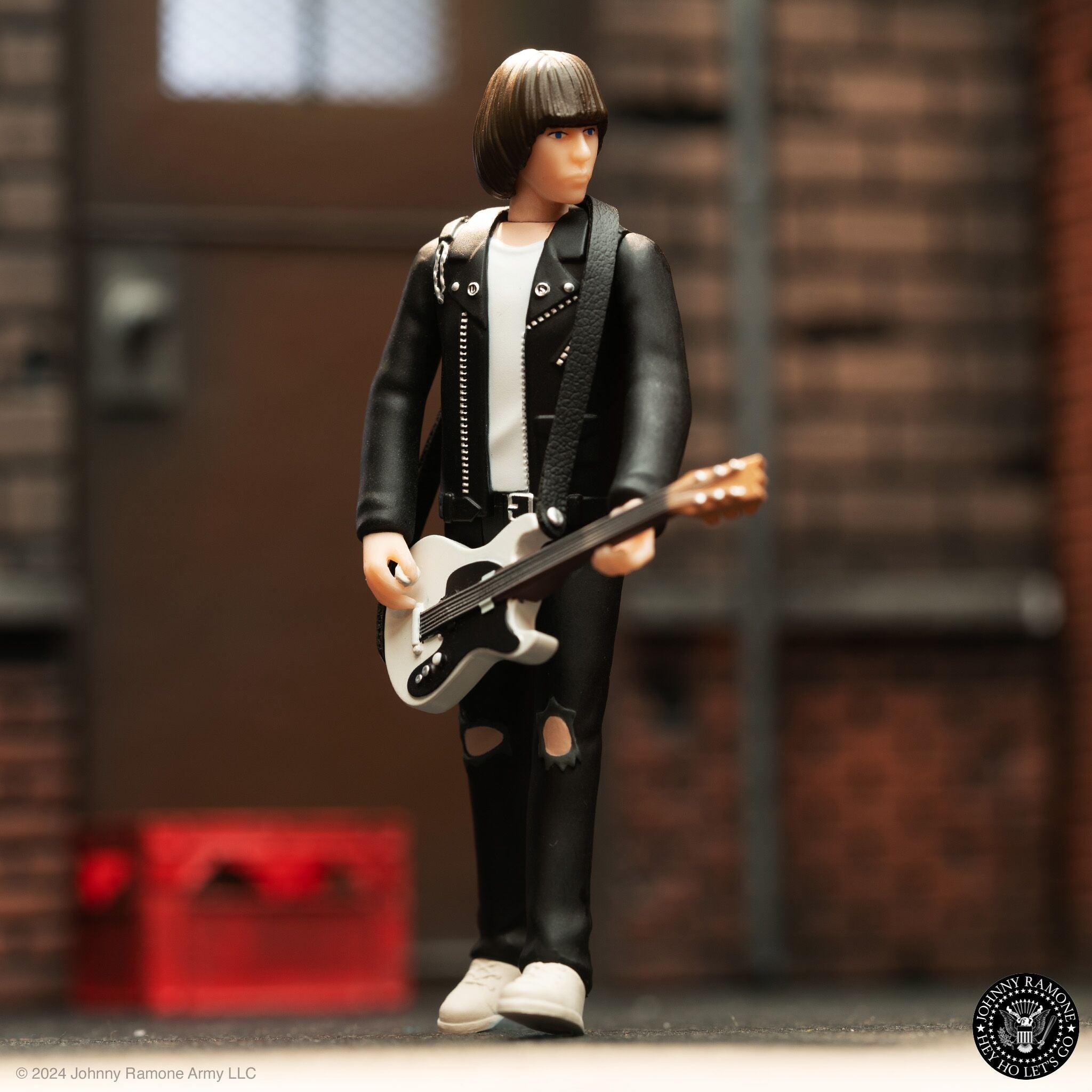 Johnny Ramone ReAction Figures - Johnny Ramone (White Shirt) Hoodie, Sweatshirt | CiraTrend.com (Image 3)