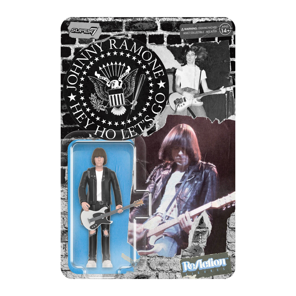 Johnny Ramone ReAction Figures - Johnny Ramone (White Shirt) Hoodie, Sweatshirt | CiraTrend.com (Image 1)