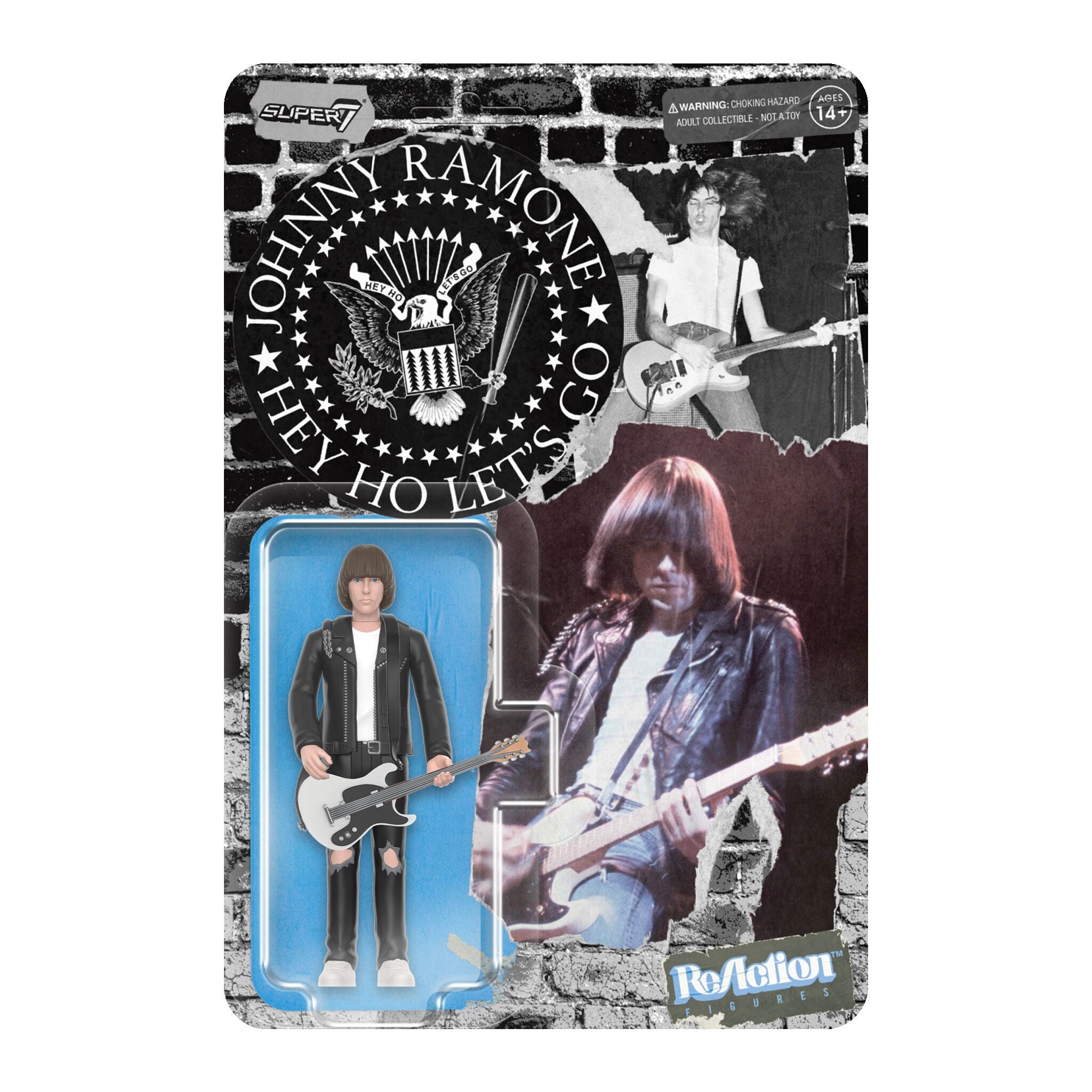 Johnny Ramone ReAction Figures - Johnny Ramone (White Shirt) Hoodie, Sweatshirt | CiraTrend.com (Image 1)