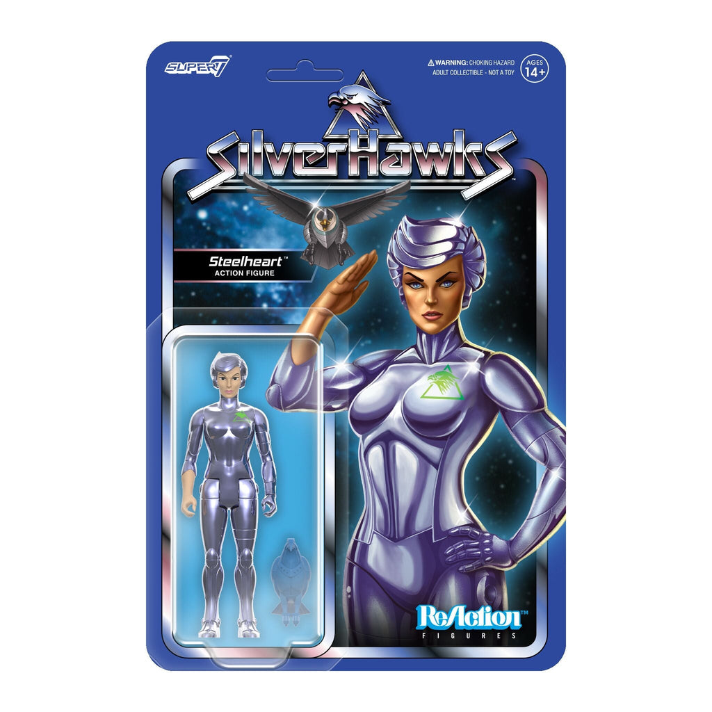 SilverHawks ReAction Figures Wave 01 - Steelheart (Toy Version) T-Shirts, Hoodie, Sweatshirt | CiraTrend.com (Image 1)