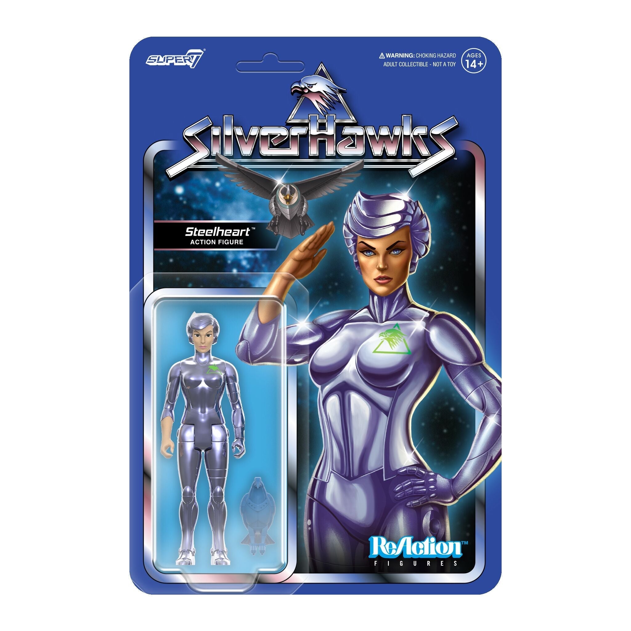 SilverHawks ReAction Figures Wave 01 - Steelheart (Toy Version) T-Shirts, Hoodie, Sweatshirt | CiraTrend.com (Image 1)