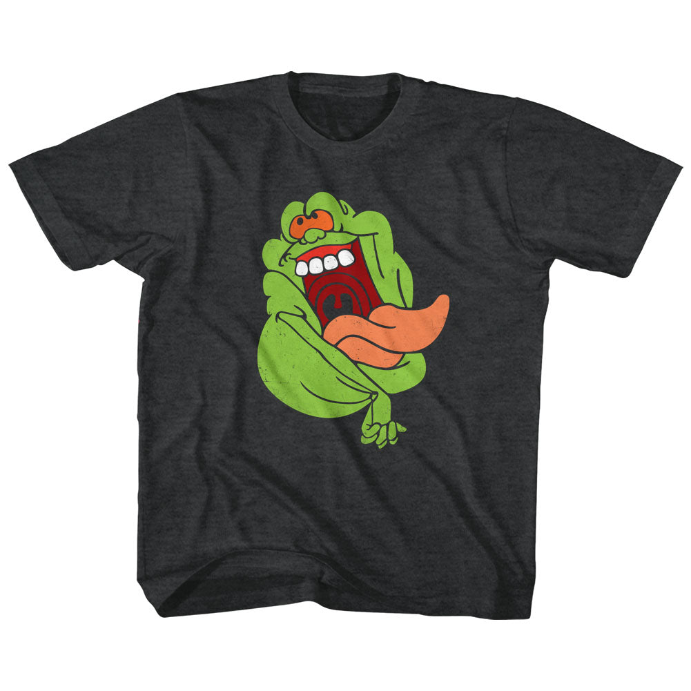Real Ghostbusters Toddler S/S T-Shirt - Slimer - Heather Black Heather Hoodie, Sweatshirt | CiraTrend.com