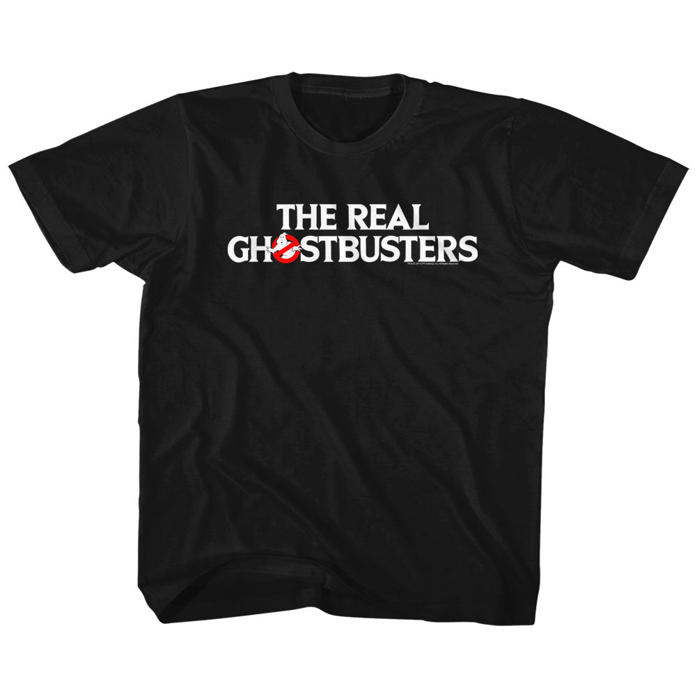 Real Ghostbusters Toddler S/S T-Shirt - Logo - Solid Black Hoodie, Sweatshirt | CiraTrend.com