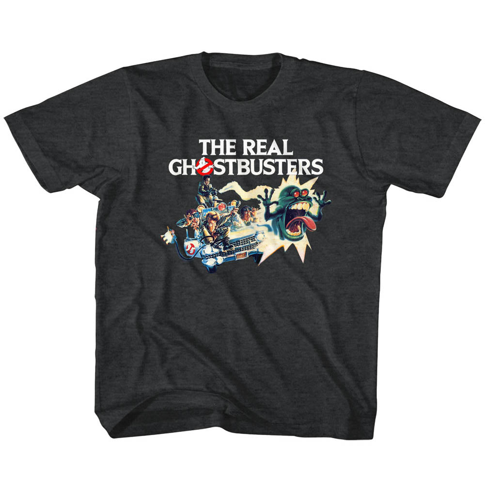 Real Ghostbusters Toddler S/S T-Shirt - Car Chase - Heather Black Heather Hoodie, Sweatshirt | CiraTrend.com