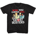 Real Ghostbusters Toddler S/S T-Shirt - Call Em - Solid Black Hoodie, Sweatshirt | CiraTrend.com