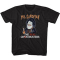 Real Ghostbusters Toddler S/S T-Shirt - Mr. Sandman - Solid Black Hoodie, Sweatshirt | CiraTrend.com