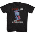 Real Ghostbusters Toddler S/S T-Shirt - Fearsome Flush - Solid Black Hoodie, Sweatshirt | CiraTrend.com