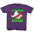 The Real Ghostbusters Youth S/S T-Shirt - Slimed! - Heather Vintage Purple Hoodie, Sweatshirt | CiraTrend.com