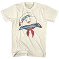 The Real Ghostbusters Mens S/S T-Shirt - Stay Puft Head - Solid Natural Hoodie, Sweatshirt | CiraTrend.com