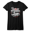 The Real Ghostbusters Girls Juniors S/S T-Shirt - The Car - Solid Black Hoodie, Sweatshirt | CiraTrend.com