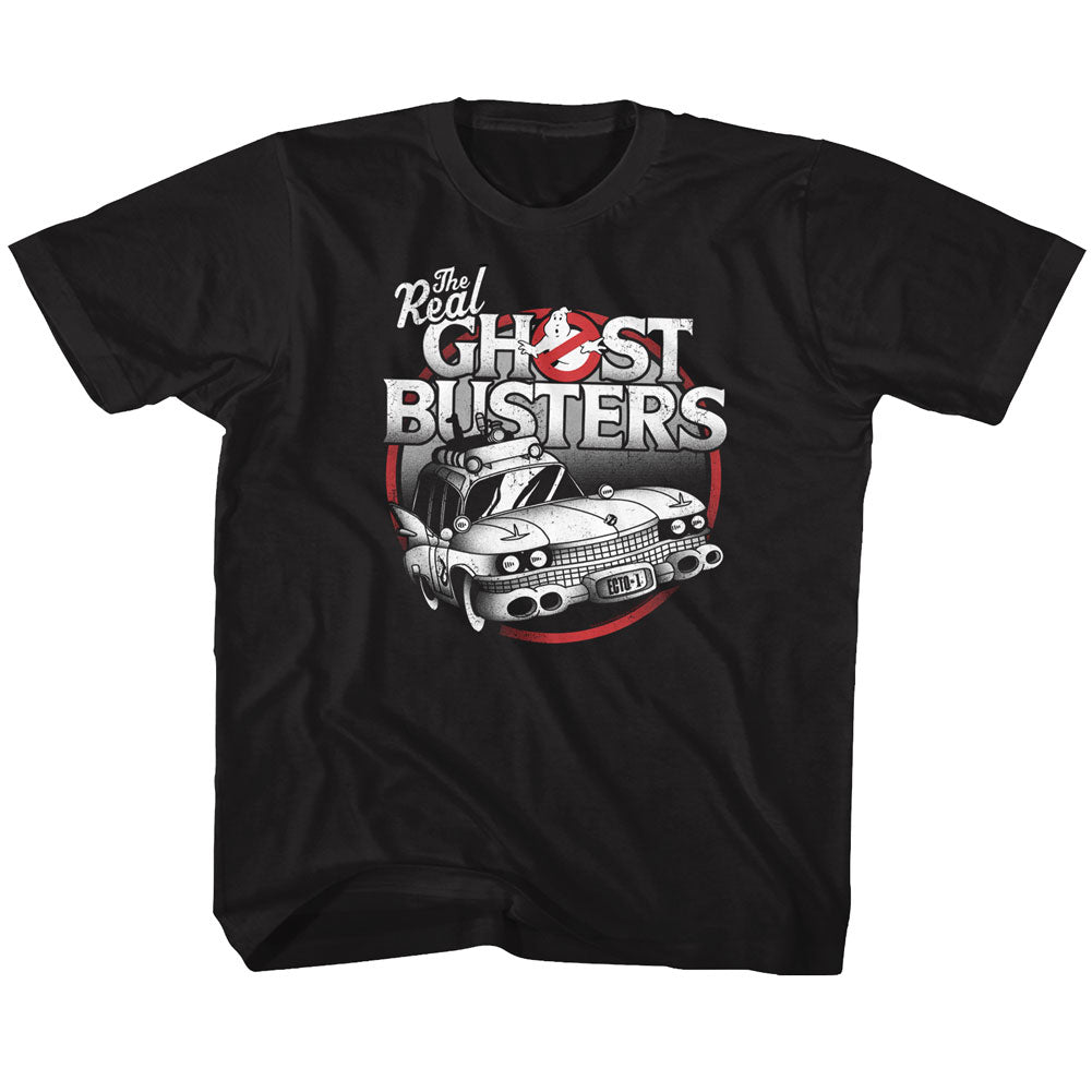 The Real Ghostbusters Toddler S/S T-Shirt - The Car - Solid Black Hoodie, Sweatshirt | CiraTrend.com