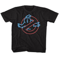 The Real Ghostbusters Youth S/S T-Shirt - Neon Ghost - Solid Black Hoodie, Sweatshirt | CiraTrend.com