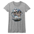 The Real Ghostbusters Girls Juniors S/S T-Shirt - Bustin' Buddies - Heather Gray Heather Hoodie, Sweatshirt | CiraTrend.com