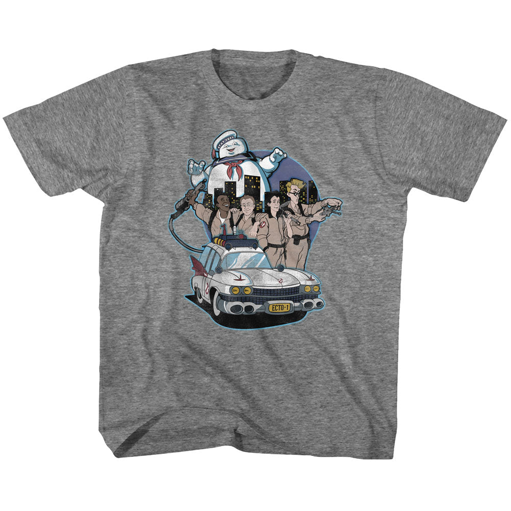 The Real Ghostbusters Toddler S/S T-Shirt - Bustin' Buddies - Heather Graphite Heather Hoodie, Sweatshirt | CiraTrend.com