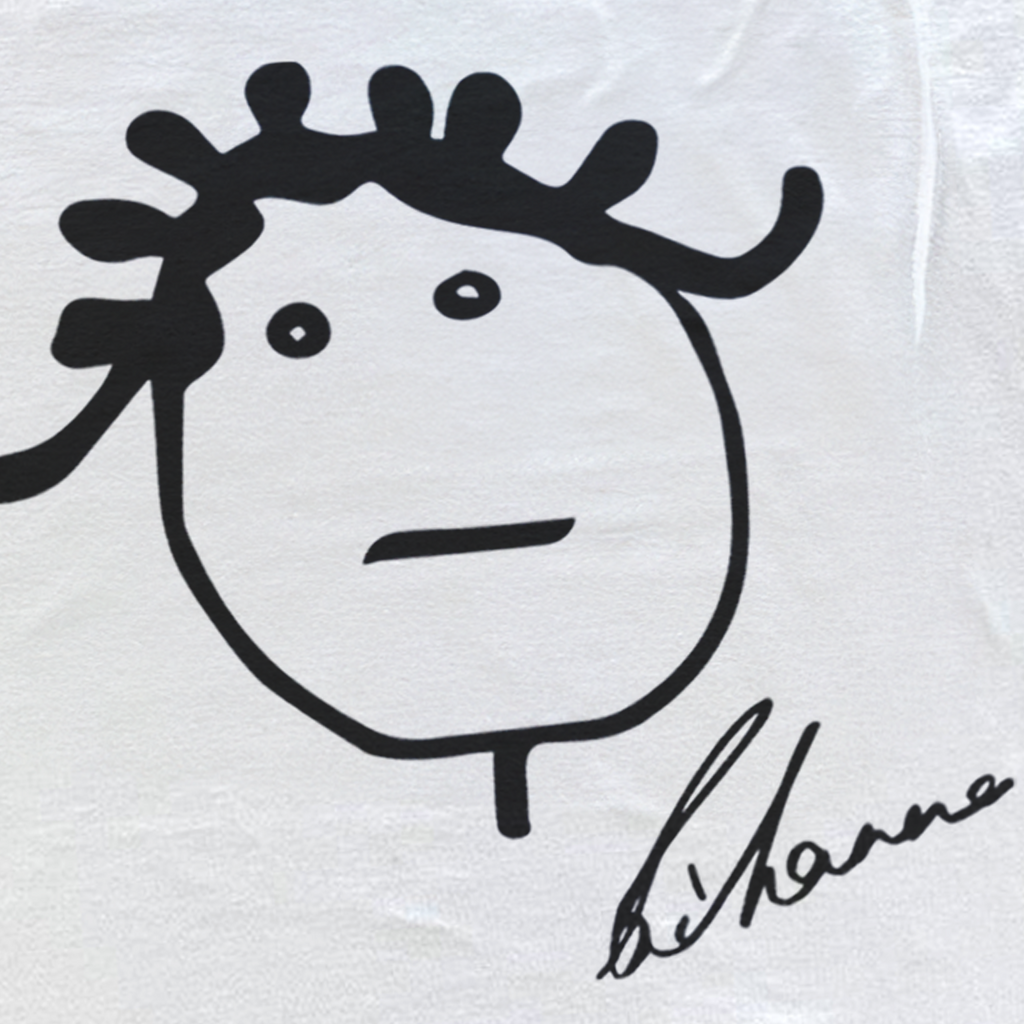 BADGALRIRI PROFILE TEE HEAVYWEIGHT WHITE T-SHIRT Hoodie, Sweatshirt | CiraTrend.com (Image 3)