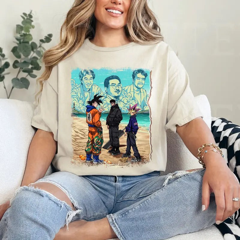 RIP Authors Anime Tshirt Crewneck Hoodie Comfort Cotton Sweatshirt | CiraTrend.com