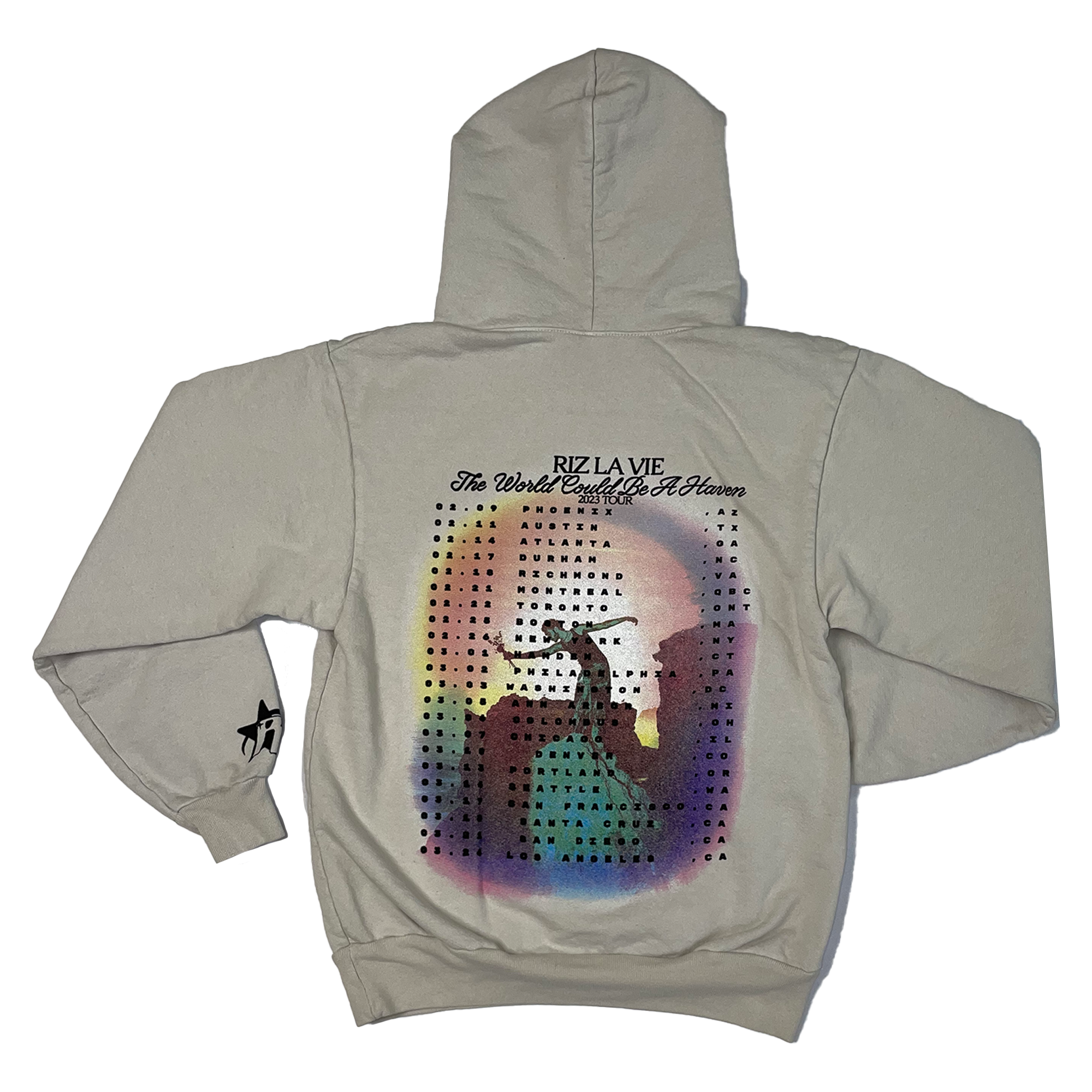 Haven Tour Hoodie - Tan